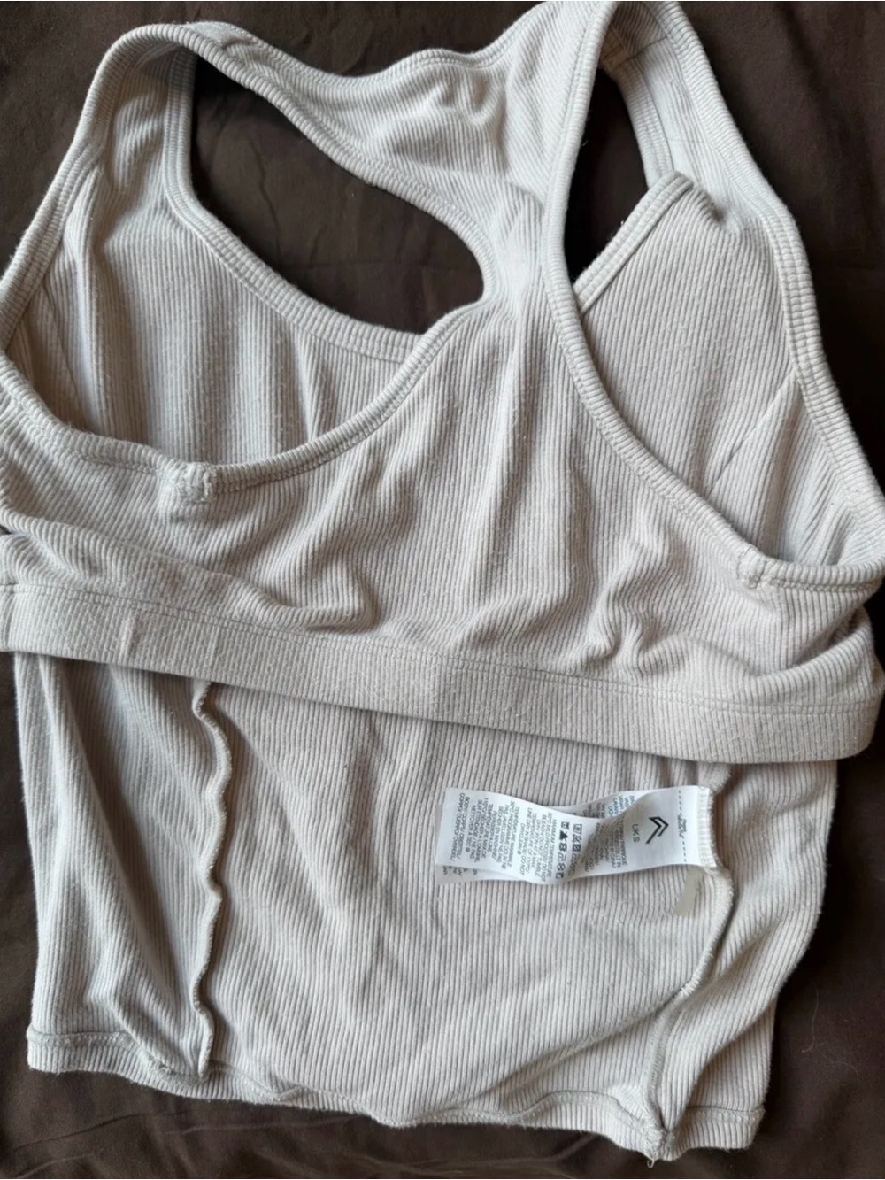 Oner activewear Women's Ribbed Racerback Tank Top - Picture 5 of 5